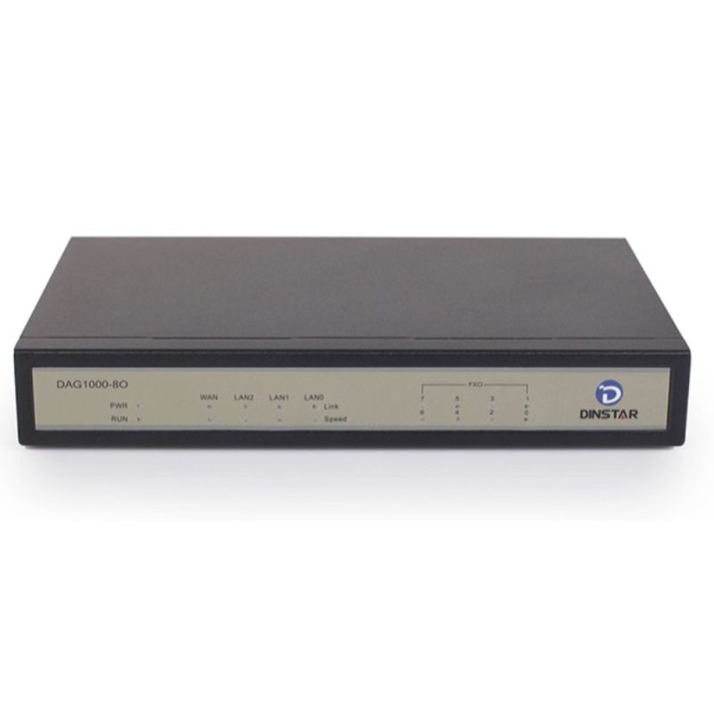 DINSTAR DAG1000-8O FXO Analog VoIP Gateway