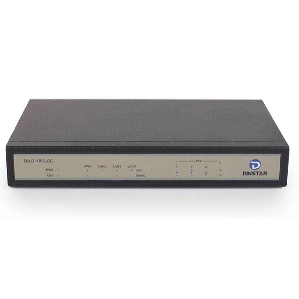 DINSTAR DAG1000-8O FXO Analog VoIP Gateway