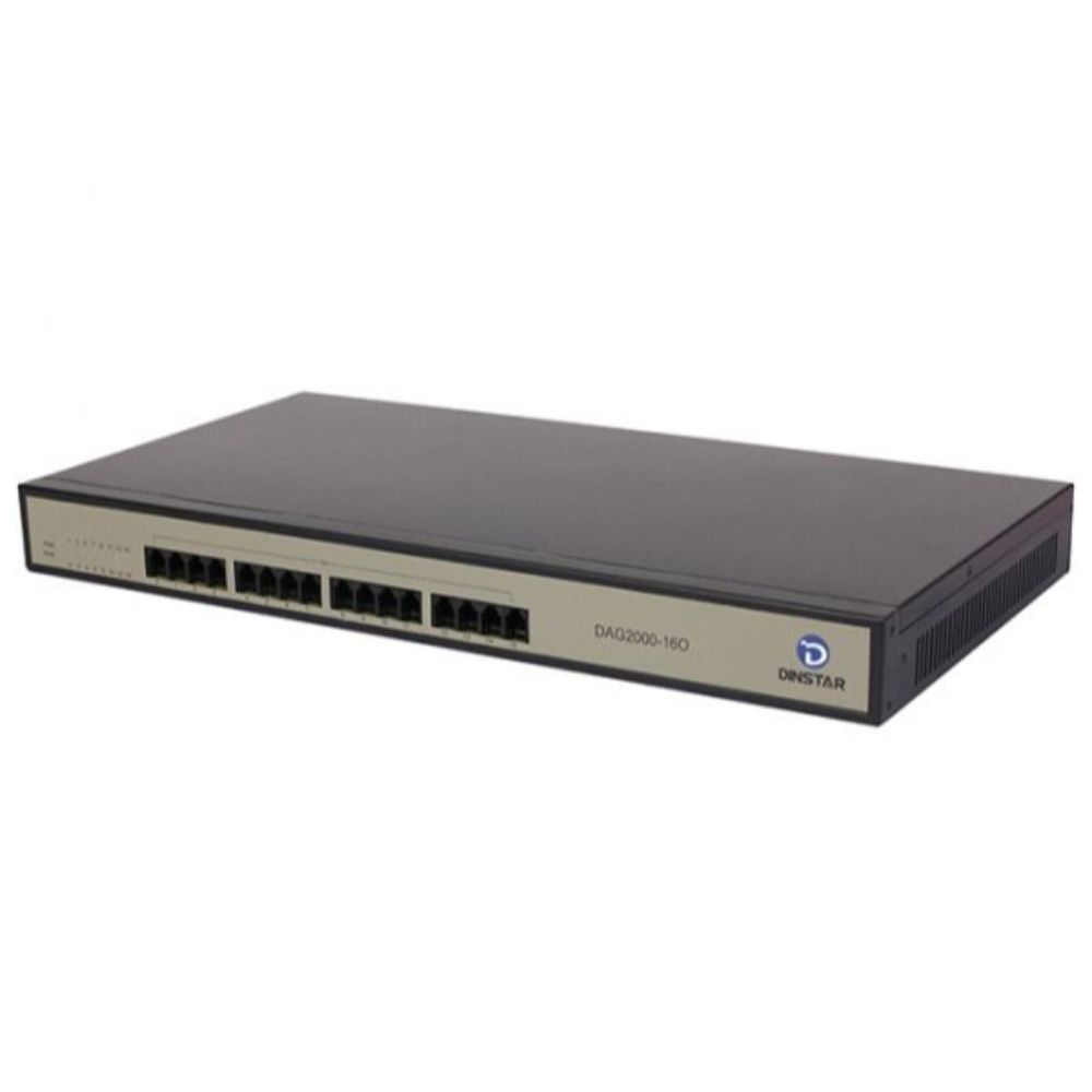 Dinstar DAG2000-16O FXO Analog VoIP Gateway