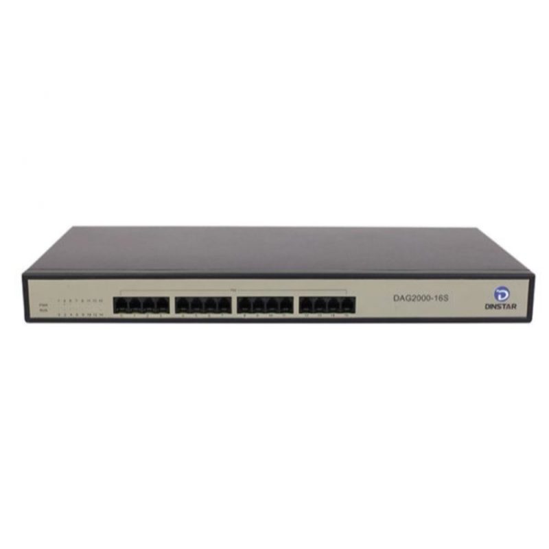 Dinstar DAG2000-16S FXO Analog VoIP Gateway