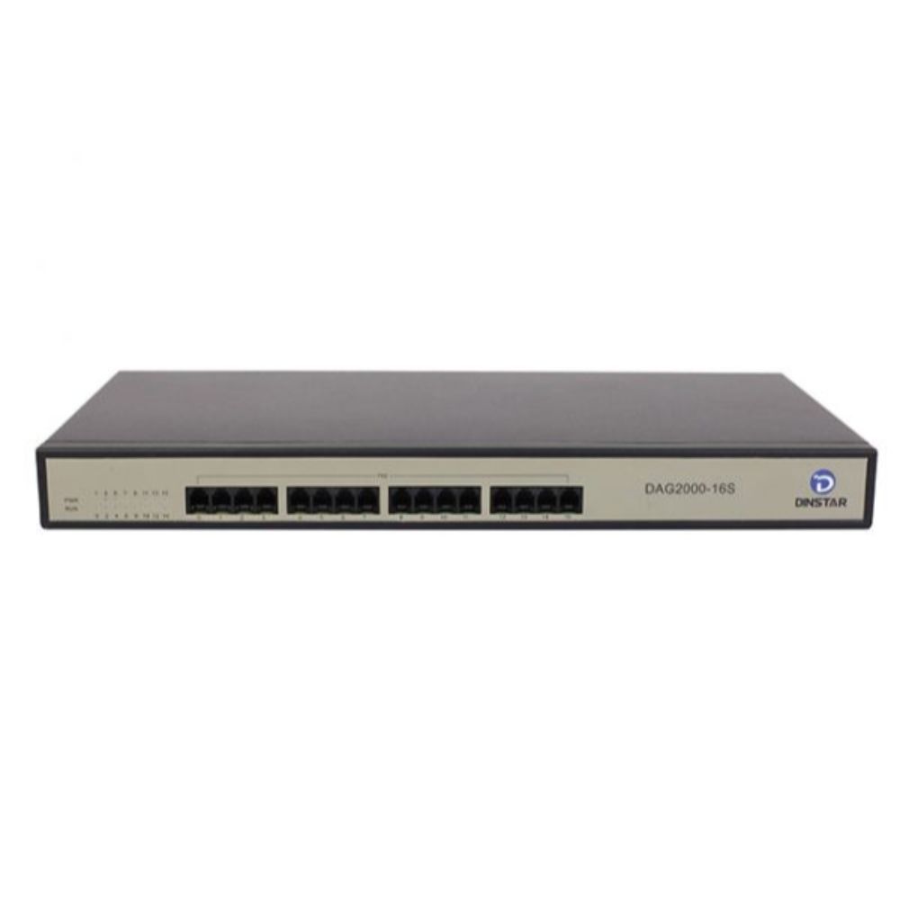 Dinstar DAG2000-16S FXO Analog VoIP Gateway