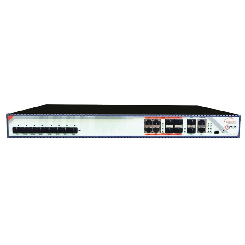 Microlink C-Data 8PON GPON OLT with SFP Modules