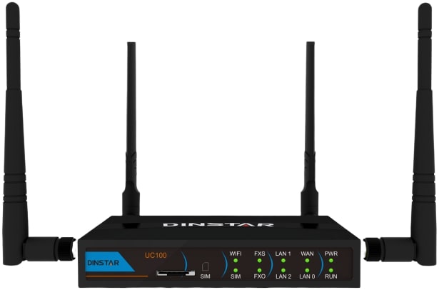 UC100-2O 2FXO T.38 FAX WEB TELNET CONFIGURATION