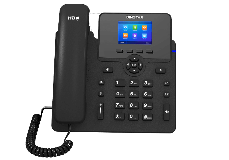C62G Dinstar Standard Basic IP Desktop Phone