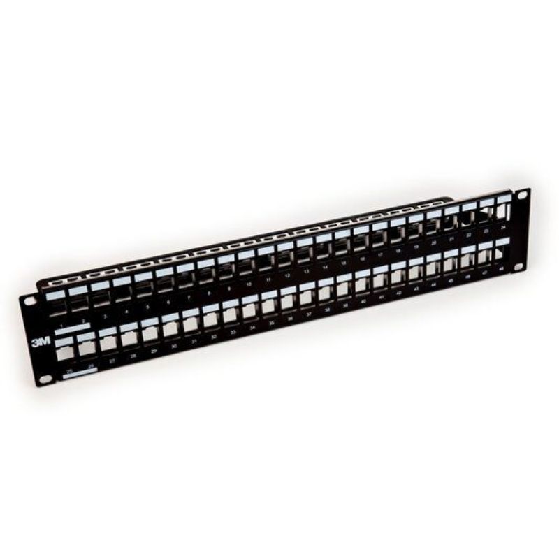 3M Volition 48 Port Patch Panel (UnLoaded)