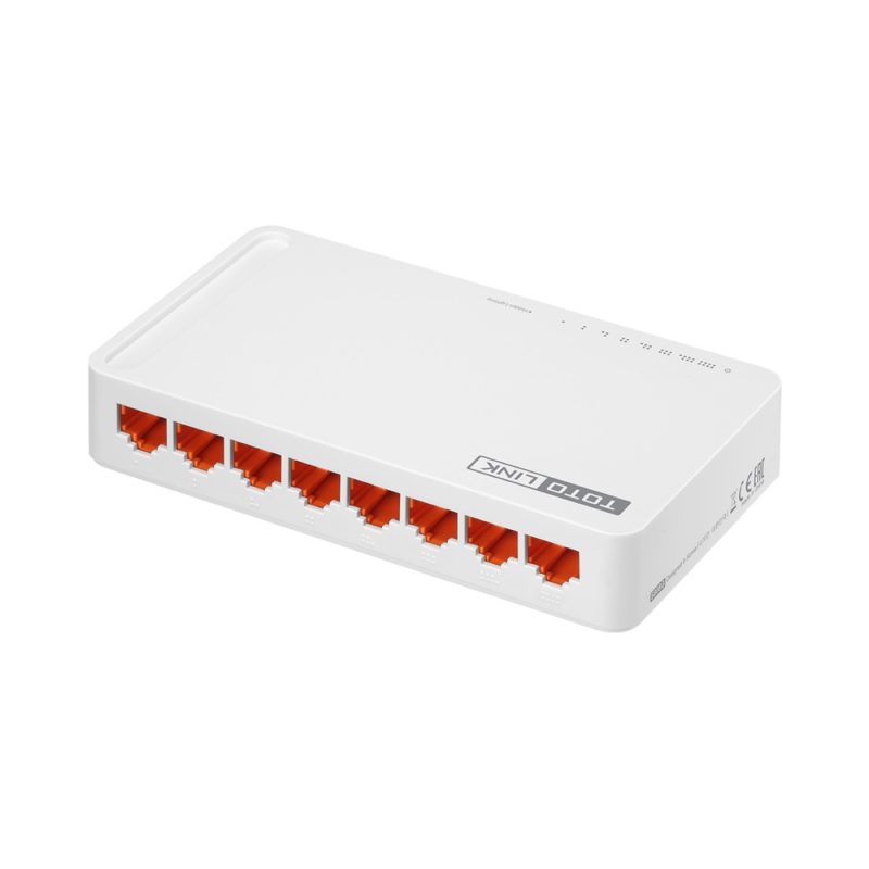 TOTOLINK S808G 8-Port 10/100/1000Mbps Desktop Switch