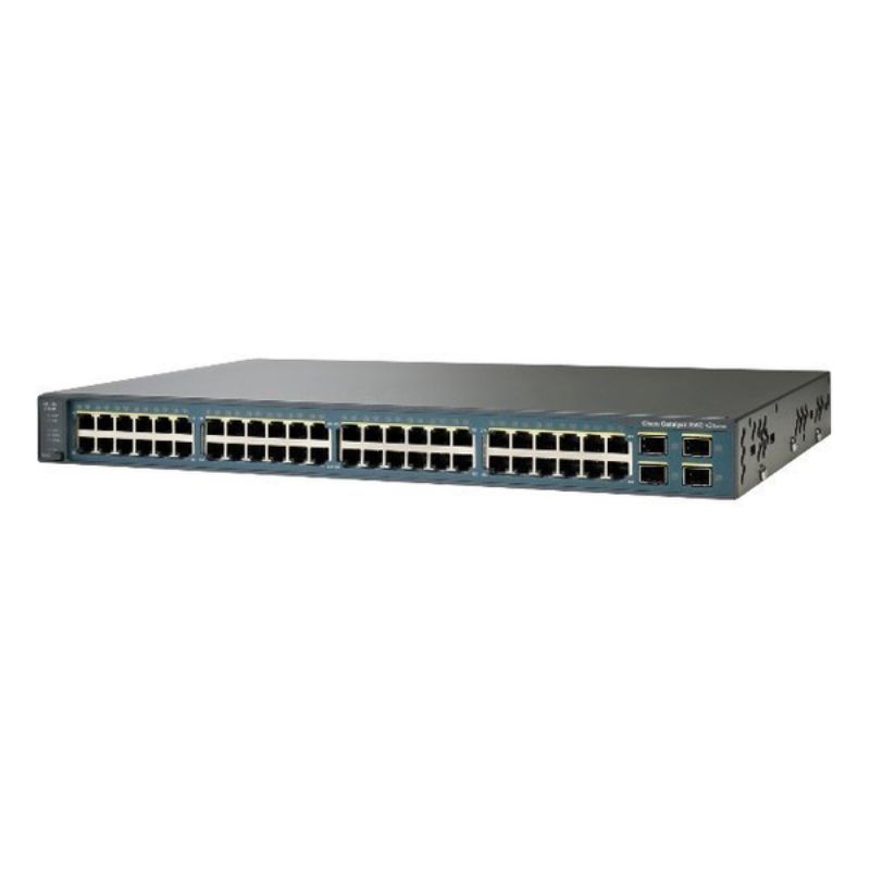 Cisco WS-C3560V2-48PS-S switch (48) 10/100 Ethernet ports and (4) SFP Ports