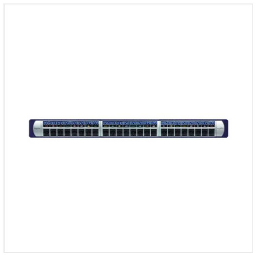 Schneider Actassi Cat6 UTP 24 Port Patch Panel Shuttered