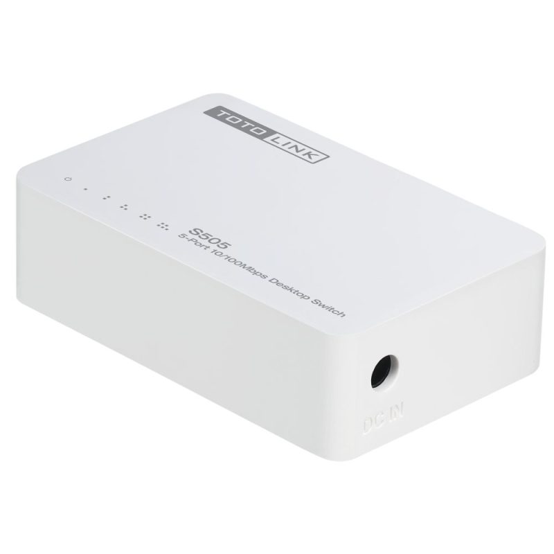 TOTOLINK-S505 5-Port 10/100Mbps Desktop Switch