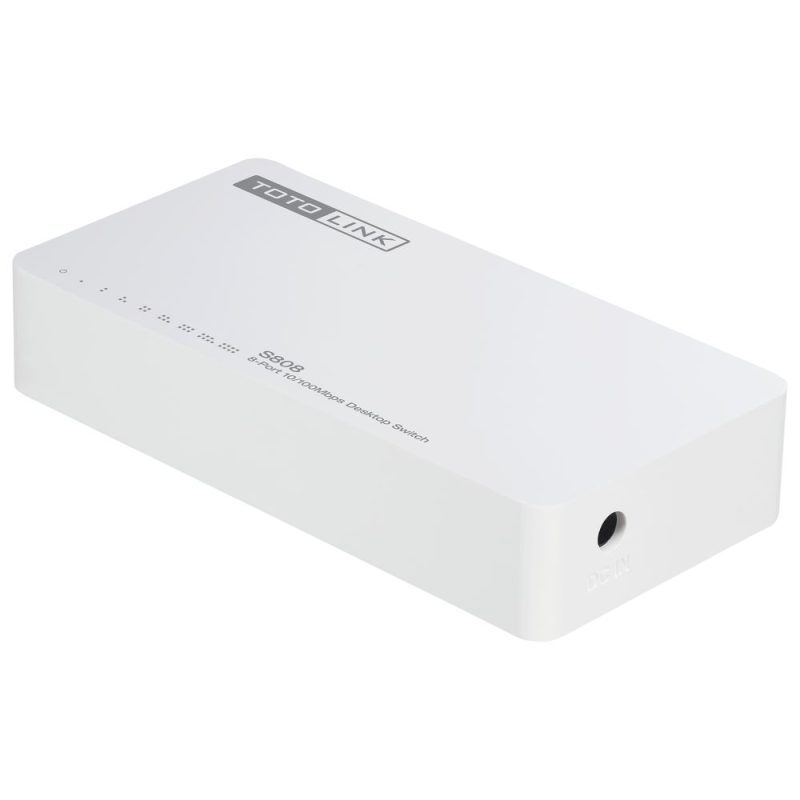 TOTOLINK-S808 8-Port 10/100Mbps Desktop Switch