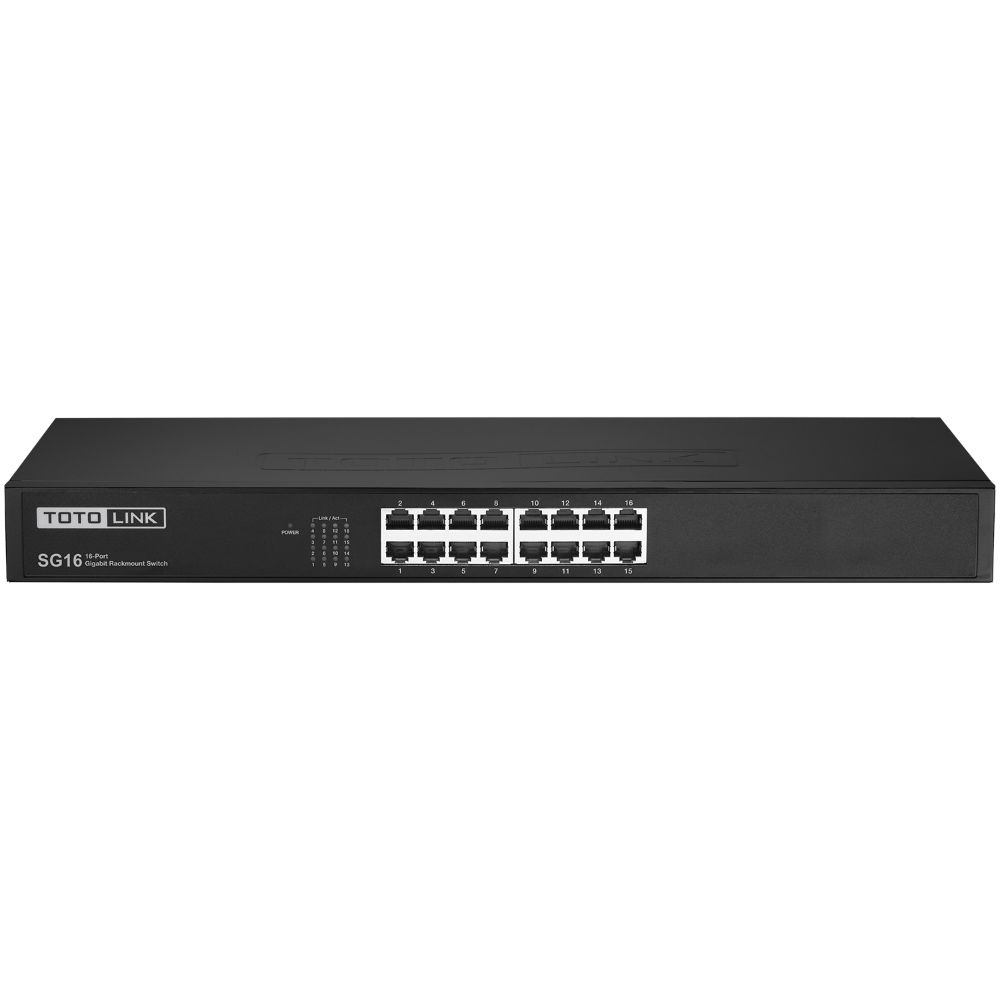 TOTOLINK-SG16 16-Port 10/100/1000Mbps Unmanaged Switch